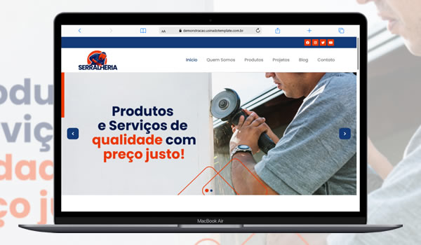 Cod.112 -  Template Site De Serviços 100% Editável Portal Dos Scripts | Os Melhores Scripts Estão Aqui!