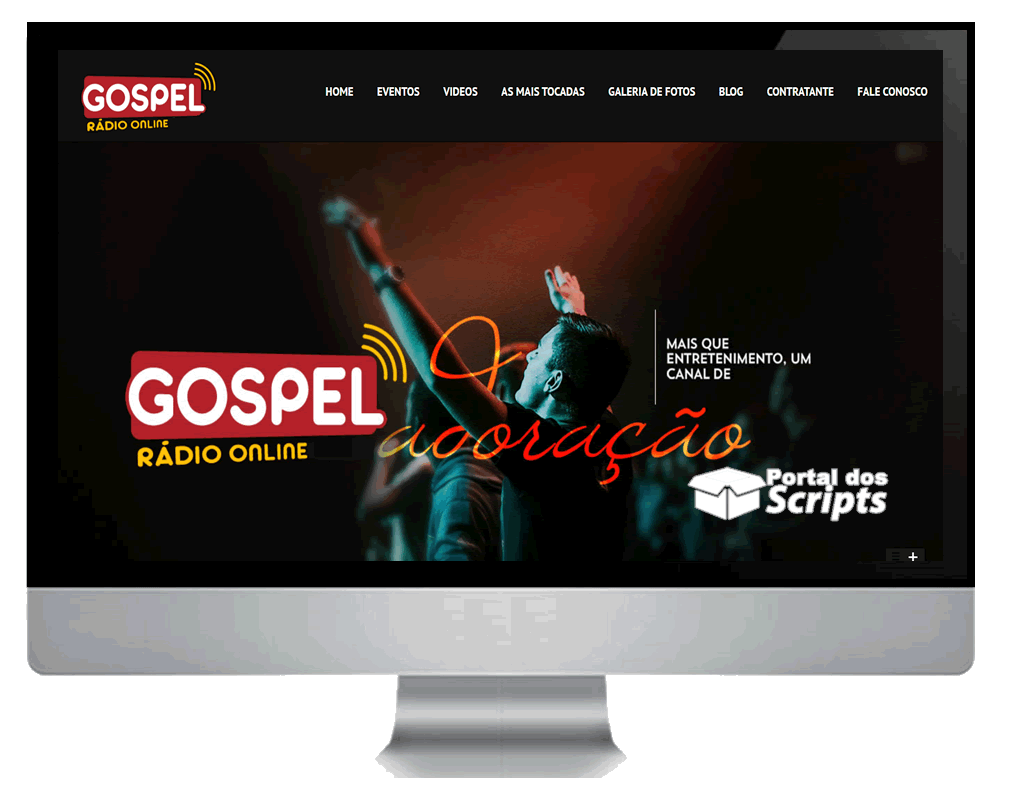 Cod.013 - WEB RÁDIO EVANGÉLICA Portal Dos Scripts | Os Melhores Scripts Estão Aqui!
