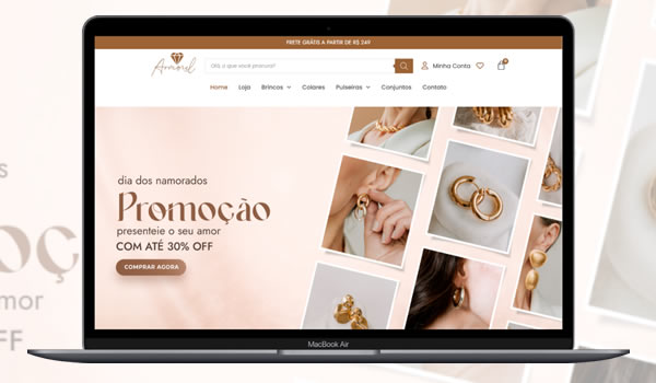 Cod.076 - Loja Virtual Amorel 100% Editável Portal Dos Scripts | Os Melhores Scripts Estão Aqui!